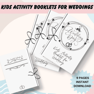 KIDS ACTIVITY BOOKLETS FOR WEDDINGS