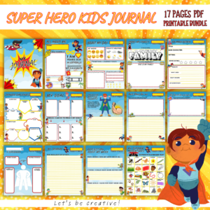 SUPER HERO KIDS JOURNAL