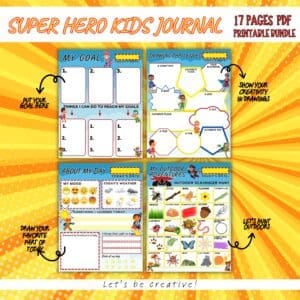 SUPER HERO KIDS JOURNAL