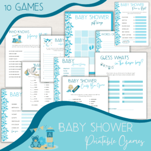 BABY SHOWER PRINTABLE GAMES