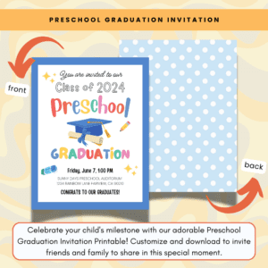 Preschool Graduation Bundle