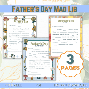 Father's Day Mad Lib Image