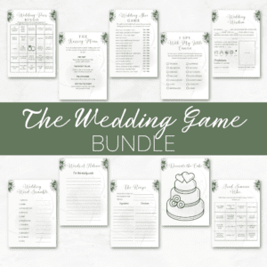 Green Floral Wedding Bundle Games Promo Image