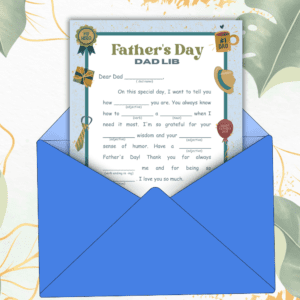 Father's Day Mad Lib Image