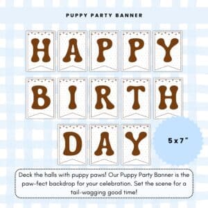 Puppy Party Bundle For Boys Image